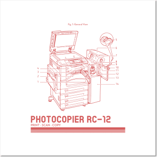 Design of Photocopier Posters and Art